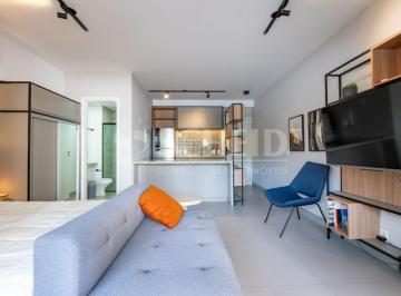 Apartamento · 40m² · 1 Quarto · Studio á Venda no Campo Belo Mobiliado com 40m², 1 quarto.