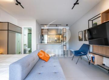 Apartamento · 40m² · 1 Quarto · Studio á Venda no Campo Belo Mobiliado com 40m², 1 quarto.
