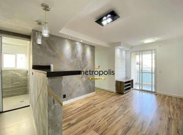 Sala de Estar · Apartamento com 3 dormitórios à venda, 60 m² por R$ 500.000,00 - Ferrazópolis - São Bernardo do Camp