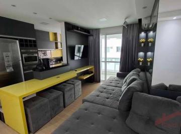 SALA/COZINHA · Apartamento com 2 dormitórios para alugar, 60 m² por R$ 4.520/mês - Anita Garibaldi - Joinville/SC