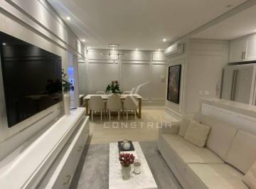 Sala de Estar e Jantar · APARTAMENTO TOTALMENTE MOBILIADO À VENDA NO RESIDENCIAL  VILLENEUVE - BAIRRO SWISS PARK - CAMPINAS /