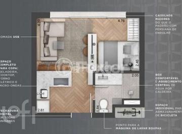 4077.jpg · Apartamento à venda em Cidade Baixa com 24 m², 1 quarto, 1 vaga
