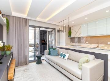 Apartamento de 3 quartos, Curitiba · APARTAMENTO TOTALMENTE MOBILIADO NO ÁGUA VERDE - 3 DORMITÓRIOS, 2 GARAGENS