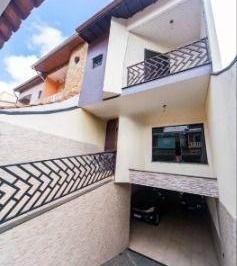 Casa · 234m² · 3 Quartos · 4 Vagas · Sobrado com 3 dormitórios à venda, 234 m² - Jardim Rina - Santo André/SP