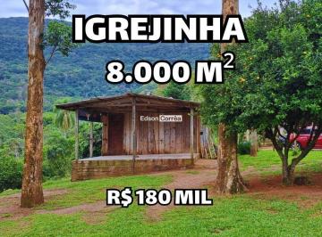 Rural · 8000m² · CHÁCARA VISTA PANORÂMICA EM IGREJINHA ESCRITURA | R$ 180 MIL