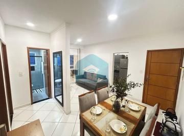 Apartamento · 74m² · 2 Quartos · 1 Vaga · Apartamento na Vila Tupi Praia Grande SP, com 2 dormitórios, 1 suíte.