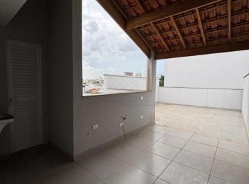 Apartamento · 80m² · 2 Quartos · 2 Vagas · Cobertura com 2 dormitórios à venda, 80 m² por R$ 440.000,00 - Vila Pires - Santo André/SP