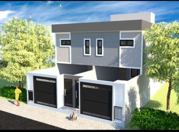 Casa · 94m² · 3 Quartos · 2 Vagas · Sobrado com 3 dormitórios à venda, 94 m² por R$ 889.000,00 - Vila Alzira - Santo André/SP