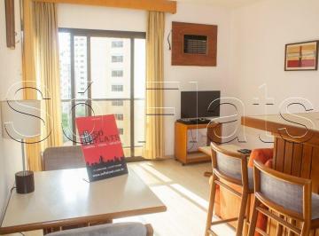 Apartamento · 42m² · 1 Quarto · 1 Vaga · Flat muito próximo a Avenida Paulista, ao Masp, a Av Nove de Julho totalmente mobiliado.