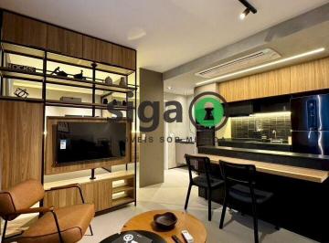 Apartamento · 38m² · 1 Quarto · 1 Vaga · Apartamento para locação 38m² com vaga todo mobiliado localizado no eixo Berrini x Chucrizaidan.
