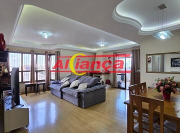 Apartamento · 154m² · 4 Quartos · 3 Vagas · RESIDENCIAL ÍCARO COBERTURA 154M² CENTRO DE GUARULHOS