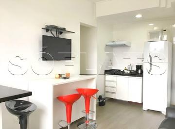 Apartamento · 34m² · 1 Quarto · 1 Vaga · Flat no Morumbi próximo a marg Pinheiros