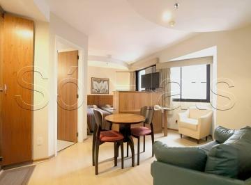Apartamento · 30m² · 1 Quarto · Flat no Brooklin com excelente Localização.