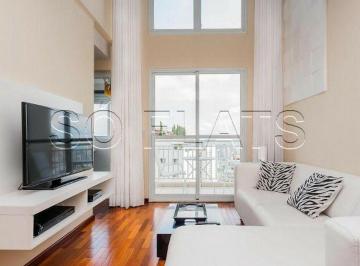Apartamento · 50m² · 1 Quarto · 1 Vaga · Apartamento em Vila Andrade, São Paulo/SP de 50m² 1 quartos para locação R$ 3.500,00/mes