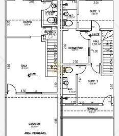 Casa · 115m² · 2 Quartos · 1 Vaga · Casa em Morro de Nova Cintra, Santos/SP de 115m² 2 quartos à venda por R$ 680.000,00