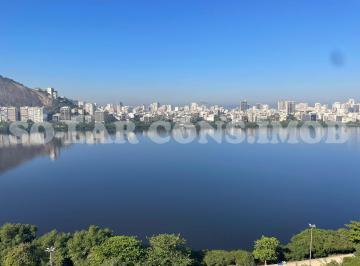 Apartamento de 3 quartos, Rio de Janeiro · Lagoa, apartamento com 112m² em andar alto com vista da Lagoa e do Mar.
