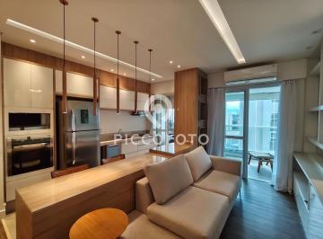 Apartamento · 56m² · 1 Quarto · 2 Vagas · Apartamento para alugar em Campinas, Cambuí, com 1 suíte, com 56.98 m², Edifício London Loft