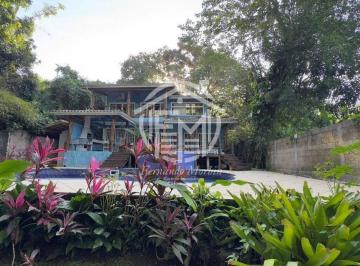 Casa · 217m² · 3 Quartos · 5 Vagas · Casa a venda Frente para o Mar na Praia do Felix em Ubatuba - SP