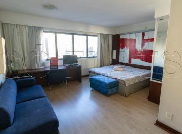 Apartamento · 33m² · 1 Quarto · 1 Vaga · Flat com 1x dormitório e serviço na Av. Ibirapuera para locação imediata sem fiador e sem burocracia