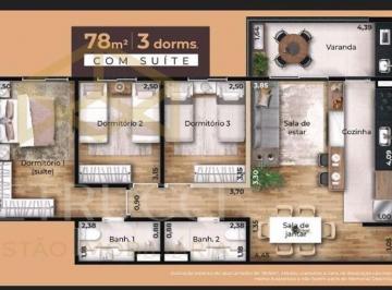a58be270fe47144ba1f70934c8910d88602b1c93 · Apartamento com 2 dormitórios à venda, 64 m² por R$ 608.000,00 - Swiss Park - Campinas/SP