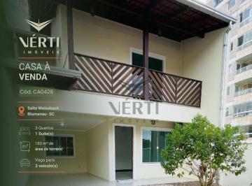 39b7cf5318b3b1ae3ad582c4d725e87a872b2844 · Casa com 3 dormitórios à venda, 124 m² por R$ 740.000,00 - Salto Weissbach - Blumenau/SC