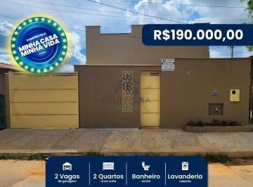 Casa · 2 Quartos · CASA RECEM-CONSTRUIDA A VENDA EM DORES DO INDAIA