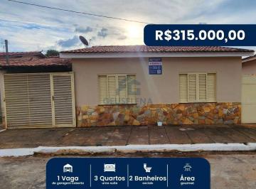 Casa · 185m² · 3 Quartos · 1 Vaga · Casa Padrão em Dores do Indaiá
