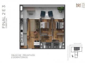 dbb4b6d44092ef3707c87222beffb73bfef9e1bb · Cobertura à venda, 105 m² por R$ 1.684.070,00 - Canasvieiras - Florianópolis/SC