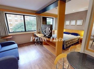 Apartamento · 45m² · 2 Quartos · 1 Vaga · Flat disponível para locação no Transamerica Executive Jardins, com 45m², 2 dormitórios e 1 vaga