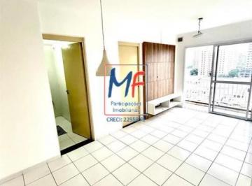 Apartamento · 52m² · 2 Quartos · Excelente apto no Brás, com 52m² a.u., 2 dormitórios, sala, cozinha, varanda, 1 vaga, lazer. Prox. M