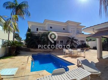 Casa · 415m² · 3 Quartos · 8 Vagas · Sobrado à venda e para alugar em Campinas, Loteamento Alphaville Campinas, com 3 suítes