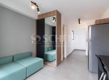 Apartamento · 49m² · 1 Quarto · 1 Vaga · Studio á Venda no Brooklin com 49m², 1 quarto, 1 vaga.