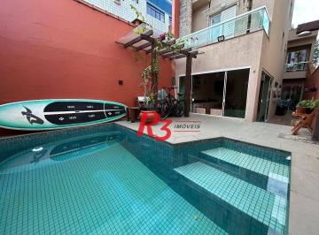 c3f1bc17a8bf65e40dd673f9938bc036d9af9fc6 · Sobrado à venda, 180 m² por R$ 1.500.000,00 - Aparecida - Santos/SP