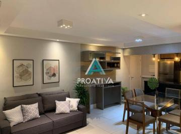 c528be0beb774f3dd04d2a0a8b96f56a4cffdda7 · Apartamento à venda, 77 m² por R$ 720.000,00 - Campestre - Santo André/SP