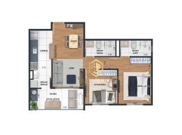 68f139cd5d71d370867db63cfaa88291ac4aa088 · Apartamento com 2 dormitórios à venda, 60 m² por R$ 381.000,00 - Centro - Taubaté/SP