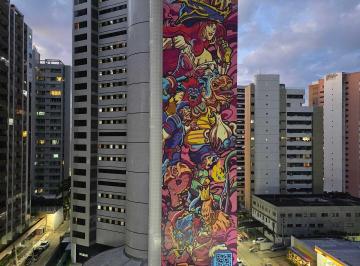 Apartamento · 38m² · 1 Quarto · 1 Vaga · San Martin tulip in - Flat tullop in vista mar san martin 5 estrelas em Meireles, Fortaleza/CE