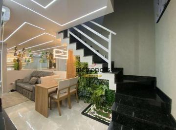 Sala · Cobertura com 2 dormitórios à venda, 90 m² por R$ 679.000,00 - Campestre - Santo André/SP