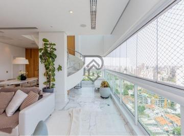 Apartamento · 350m² · 4 Quartos · 6 Vagas · Apartamento Cobertura Duplex vila marian vista parque ibirapuera