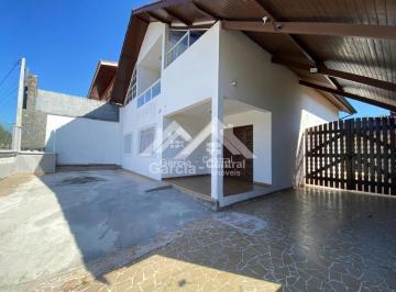 Casa · 230m² · 4 Quartos · 4 Vagas · Sobrado lado Praia em Peruíbe com 4 Dormitórios (1 Suíte), Edícula e Espaço Gourmet