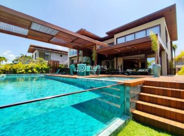 Casa · 380m² · 6 Quartos · 4 Vagas · CASA DE ALTO PADRÃO PARA LOCAÇÃO TEMPORADA CONDOMÍNIO DOS JACARANDÁS EM PRAIA DO FORTE