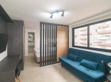 Apartamento · 32m² · 1 Quarto · 1 Vaga · Apartamento estilo loft/flat com 1 dormitório e 1 vaga de garagem, Cidade Baixa - Porto Alegre/RS