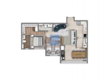 Apartamento · 67m² · 2 Quartos · 1 Vaga · Apartamento com 2 quartos, Vila Santa Eulalia, São Paulo - R$ 850 mil, Cod: 2992