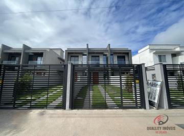 Casa · 112m² · 3 Quartos · 2 Vagas · Casa Geminada 03 Dormitórios, Nova à Venda no Jardim Rio Vermelho - Florianópolis - SC