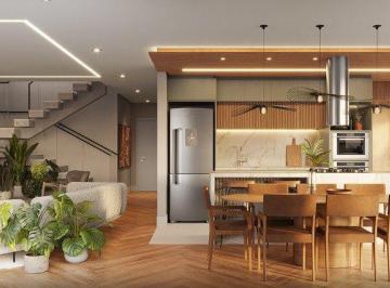 Apartamento · 158m² · 3 Quartos · 2 Vagas · Cobertura Duplex de 157.86m² no bairro Ahú, com 3 quartos (1 suíte), 3 banheiros e 2 vagas de garage