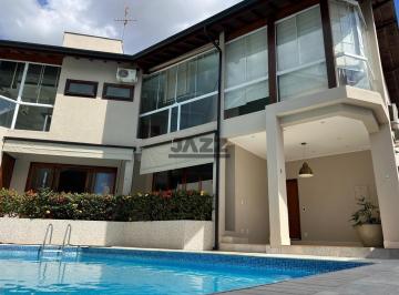 Casa · 404m² · 4 Quartos · 2 Vagas · Casa de Alto Padrão à Venda no Condomínio Estância Paraíso - Campinas/SP com suíte no térreo.