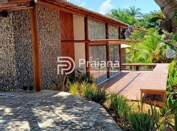 Casa · 200m² · 3 Quartos · 3 Vagas · Casa de alto padrão em condomínio à venda em Mata de São João-BA, bairro Açuzinho: 3 quartos, 3 suít