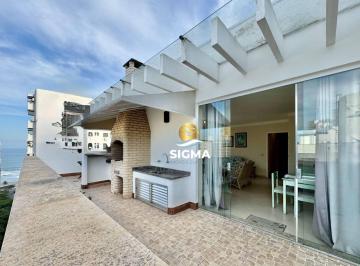 4cfce24b57f5d79e9d67787e9b0b122aecd4dd4a · Cobertura com 3 dormitórios à venda, 208 m² por R$ 1.000.000 - Pitangueiras - Guarujá/SP.