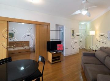 Apartamento · 60m² · 2 Quartos · 2 Vagas · Flat em Paraíso, São Paulo/SP de 60m² 2 quartos para locação R$ 4.644,00/mes