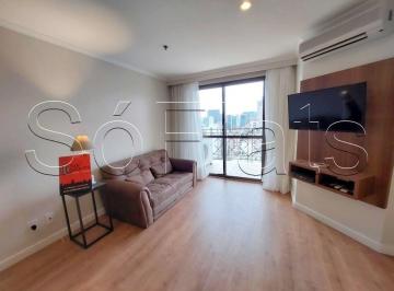 Apartamento · 52m² · 2 Quartos · 1 Vaga · Flat em Vila Olímpia, São Paulo/SP de 52m² 2 quartos para locação R$ 3.225,00/mes
