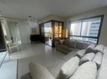 Apartamento de 4 quartos, Salvador · Apartamento de 4/4 03 suítes home mobiliado varandas Reik , nascente 165m2